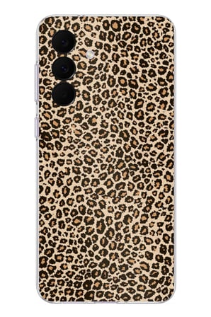 Samsung Galaxy A37 Uyumlu Leopar Tasarımlı Baskılı Silikon Kılıf