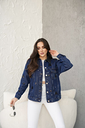 KADIN CEP DETAYLI TASARIM KOT CEKET