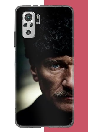 Redmi Note 10 / 10S Uyumlu Atatürk4 Baskılı Silikon Kılıf
