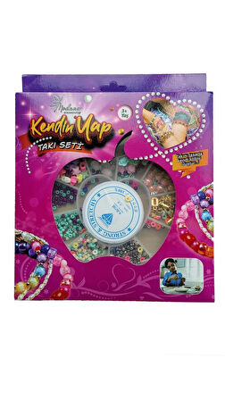 King Toys Kendin Yap Takı Set Elma Kutulu 1212