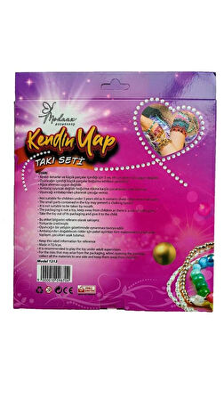 King Toys Kendin Yap Takı Set Elma Kutulu 1212