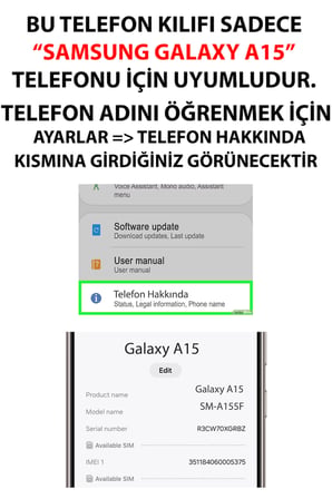Samsung Galaxy A15 Uyumlu Türk Milli Takım Parçalı Forma Baskılı Silikon Kılıf