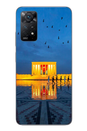 Redmi Note 11E Uyumlu Anıtkabir Baskılı Silikon Kılıf