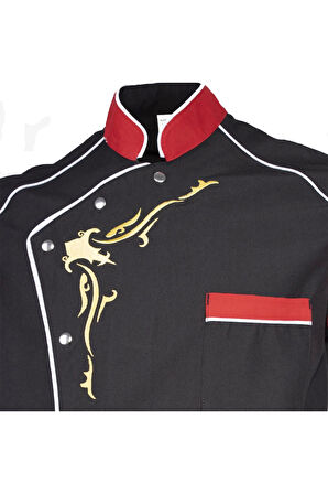 Evereste Kısa Kollu Şef Aşçı Ceketi - Nefes Alabilir, Hafif ve Şık Tasarım