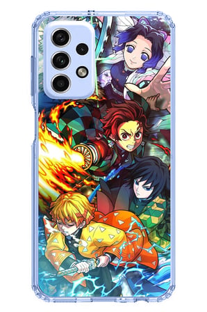 Samsung Galaxy A33 Uyumlu Demon Slayer Efsanesi:İblis Avcıları Baskılı Silikon Kılıf