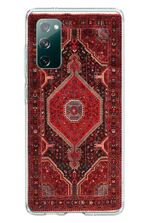 Samsung Galaxy S20 FE Uyumlu Anadolu Halısı Baskılı Silikon Kılıf