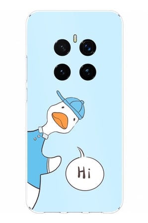 Honor Magic 7 PRO Uyumlu Merhaba Ördek Baskılı Silikon Kılıf