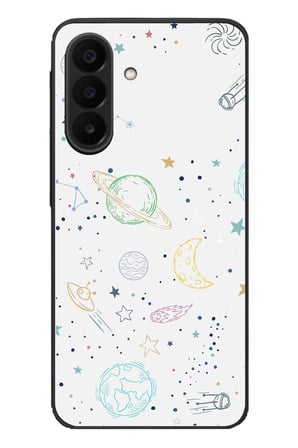 Samsung Galaxy A27 Uyumlu Uzay Yolculuğu Baskılı Silikon Kılıf