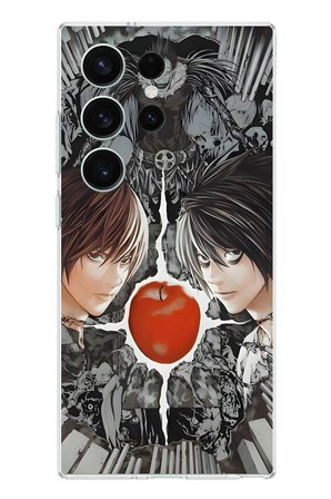 Samsung Galaxy S26 Ultra Uyumlu Death Note Kapak Tasarımlı Baskılı Silikon Kılıf