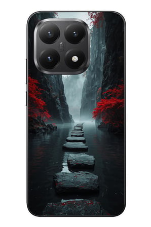 Xiaomi Mi 15T Uyumlu Karanlık Yolu Baskılı Silikon Kılıf