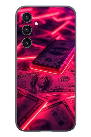 Samsung Galaxy S23 Uyumlu Kızıl Dolarlar Baskılı Silikon Kılıf