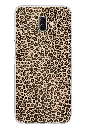 Samsung Galaxy J6 PLUS Uyumlu Leopar Tasarımlı Baskılı Silikon Kılıf