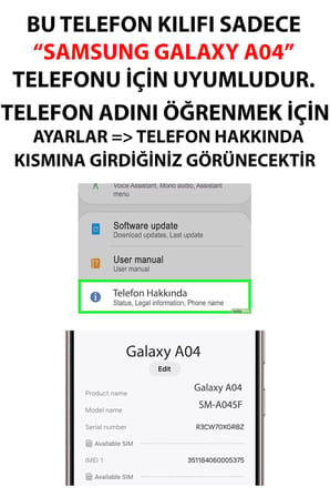 Samsung Galaxy A04 Uyumlu Minik Kır Çiçekleri Baskılı Silikon Kılıf