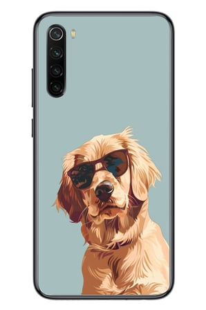 Redmi Note 8 Uyumlu Karizmatik Köpek Baskılı Silikon Kılıf