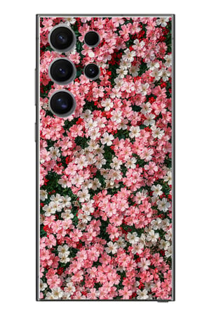 Samsung Galaxy S24 Ultra Uyumlu Ahenkli Papatyalar Baskılı Silikon Kılıf