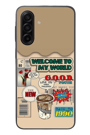 Samsung Galaxy A17 Uyumlu Doksanlar Gençliği Baskılı Silikon Kılıf