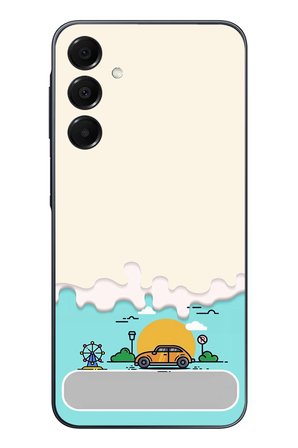 Samsung Galaxy A16 Uyumlu Tatil Yolu Baskılı Silikon Kılıf