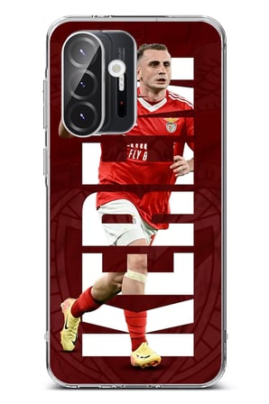 Samsung Galaxy A56 Uyumlu Kerem Aktürkoğlu Benfica Baskılı Silikon Kılıf