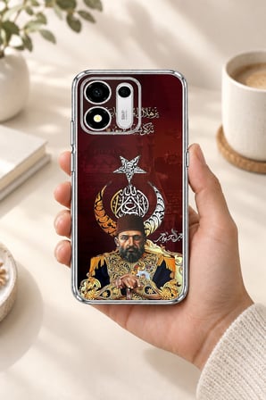 Honor X7e Plus 5G Uyumlu Abdülhamid Han Baskılı Silikon Kılıf