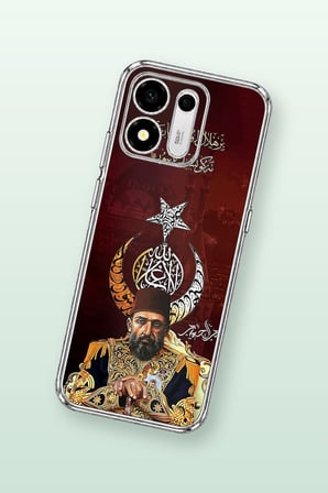 Honor X7e Plus 5G Uyumlu Abdülhamid Han Baskılı Silikon Kılıf