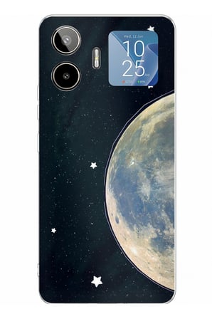 General Mobile GM 26 PRO Uyumlu Minimalist Galaksi Yıldızlı Gece Baskılı Silikon Kılıf