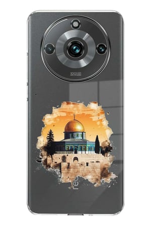 Realme 11 PRO-11 PRO PLUS Uyumlu Mescid-i Aksa Tasarımlı Baskılı Silikon Kılıf