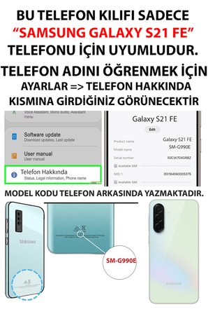 Samsung Galaxy S21 FE Uyumlu Renkli Çiçek Bahçesi Baskılı Silikon Kılıf