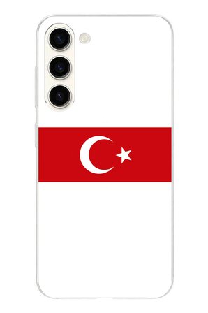Samsung Galaxy S25 PLUS Uyumlu Türk Milli Takım Beyaz Forma Baskılı Silikon Kılıf