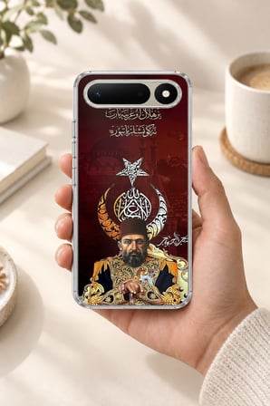 Tecno Spark 50 5G Uyumlu Abdülhamid Han Baskılı Silikon Kılıf