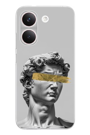 POCO X8 PRO Uyumlu Modern Hellenistik Davut Baskılı Silikon Kılıf