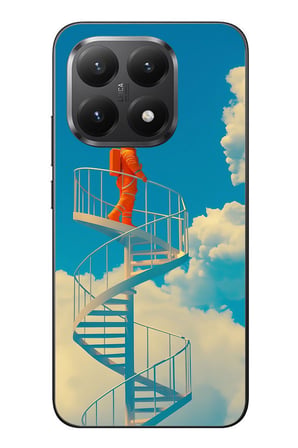 Xiaomi Mi 15T Uyumlu Astronot Gökyüzü Baskılı Silikon Kılıf