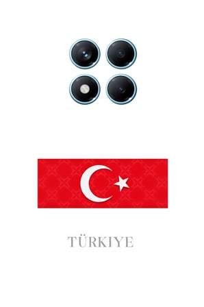 Redmi Note 14 PRO 4G Uyumlu Türk Milli Takım Forma Baskılı Silikon Kılıf