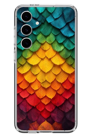 Samsung Galaxy S24 FE Uyumlu Efsun Renk Demeti Baskılı Silikon Kılıf