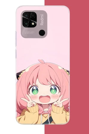 Redmi 10C - POCO C40 Uyumlu kawaii küçük kız2 Baskılı Silikon Kılıf