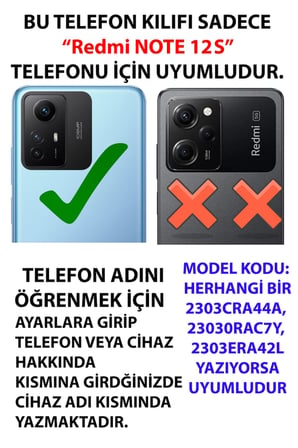 Redmi Note 12S Uyumlu GTR Güneş Ejderha Tasarımlı Baskılı Silikon Kılıf