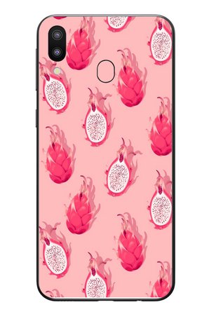 Samsung Galaxy M31 Uyumlu Ejder Meyvesi Baskılı Silikon Kılıf