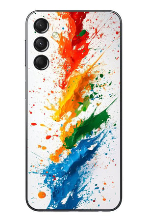 Samsung Galaxy A24 Uyumlu Renk Skalası Baskılı Silikon Kılıf