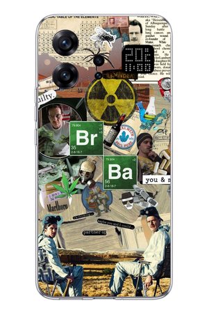 Infinix Note 60 Ultra Uyumlu Breaking Bad Kolaj Baskılı Silikon Kılıf