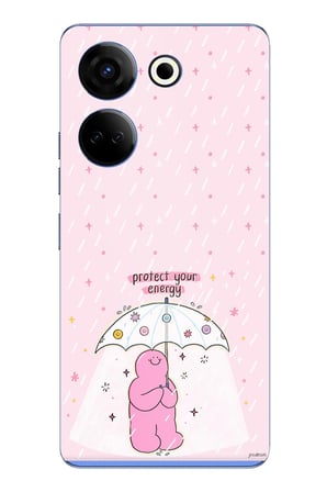 Tecno Camon 20-20 PRO Uyumlu Protect Your Energy Tasarımlı Baskılı Silikon Kılıf