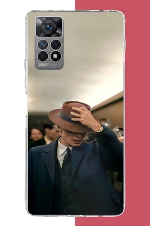 Redmi Note 12 PRO 4G Uyumlu J. Robert Oppenheimer Baskılı Silikon Kılıf