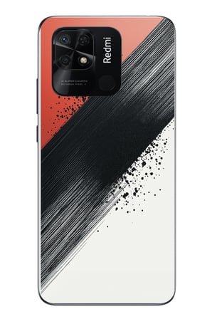 Redmi 10C Uyumlu Renk Paleti Baskılı Silikon Kılıf