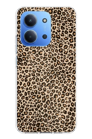 Redmi 15C Uyumlu Leopar Tasarımlı Baskılı Silikon Kılıf
