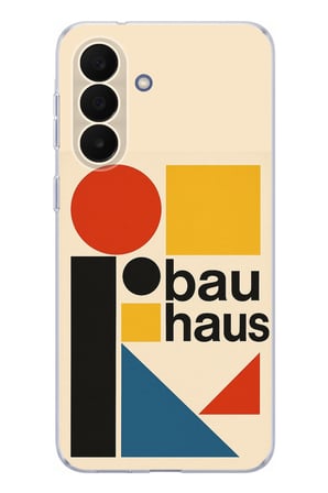 Samsung Galaxy A27 Uyumlu Bauhaus Akımı Baskılı Silikon Kılıf