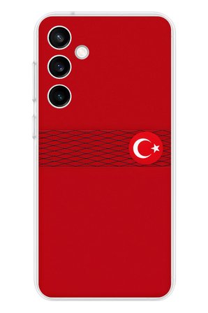Samsung Galaxy S23 FE Uyumlu Türk Milli Takım Izgara Desenli Forma Baskılı Silikon Kılıf