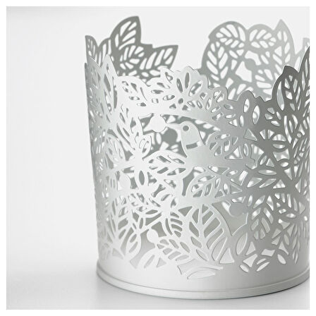 Tealight mumluk, beyaz, 8 cm