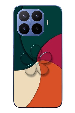 Xiaomi 17T Pro
 Uyumlu Modern Yonca Renkleri Baskılı Silikon Kılıf