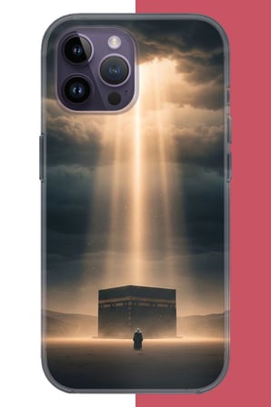 iPhone 14 PRO Uyumlu Kabe2 Baskılı Silikon Kılıf