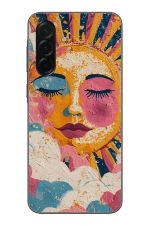 Samsung Galaxy A36 Uyumlu Efsunlu Güneş Baskılı Silikon Kılıf
