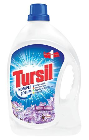 Tursil Karma Renkler İçin Sıvı Deterjan 2x2145 ml 33 Yıkama & Vernel Max Şakayık&Beyaz Çay Yumuşatıcı 1440 ml 