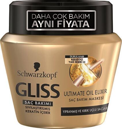 Glıss Saç Maskesi Ultimate Oil Elixir 300 Ml